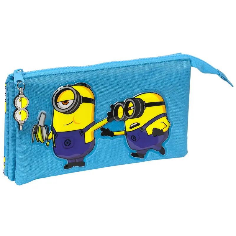 Minions Minionstatic triple pencil case product photo