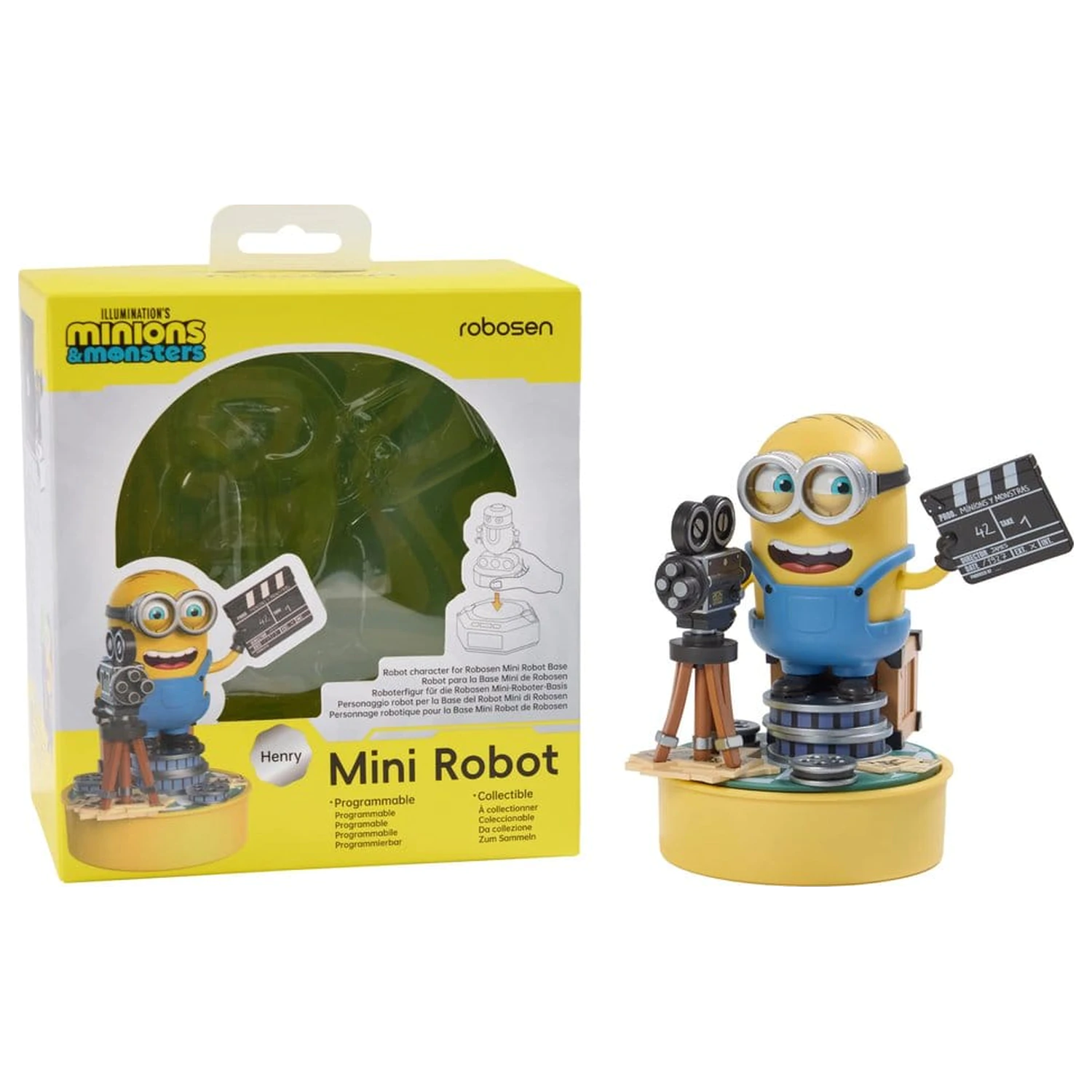 Minions & Monsters Interactive Mini Robot Henry 9 cm *English Version* product photo