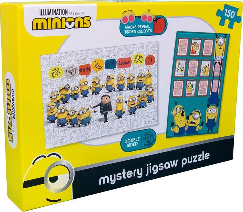 Minions Two-Sided Puzzle Mystery (100 pieces) product photo