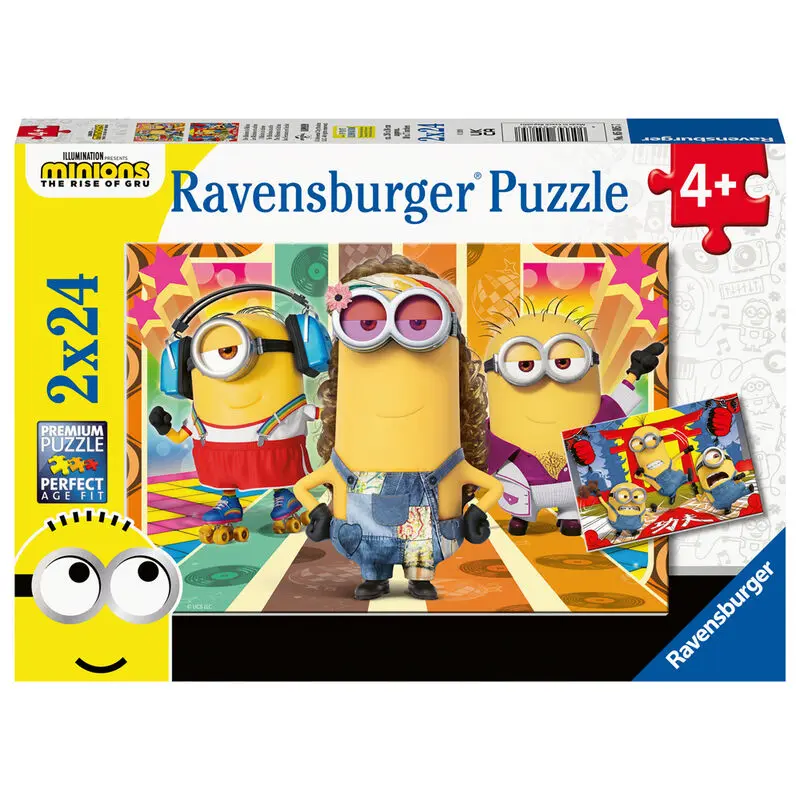 Minions puzzle 2x24pcs product photo