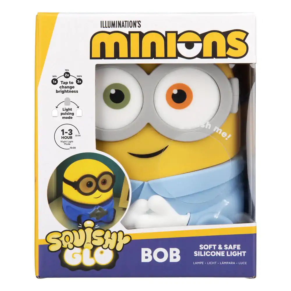 Minions Squishy Glo Silicon Light Bob 15 cm product photo