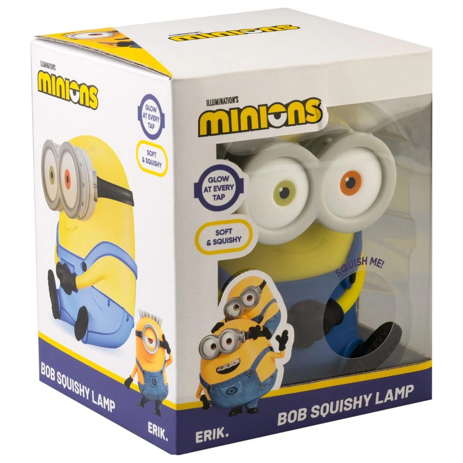 Minions squishy lamp product photo