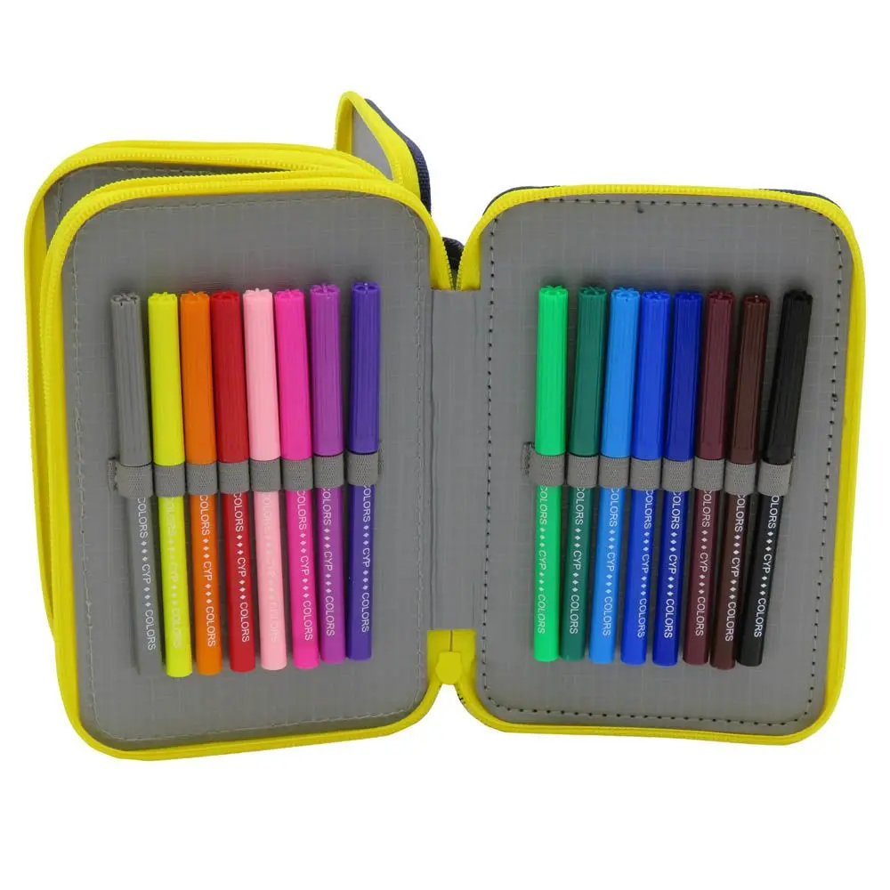 Minions triple pencil case product photo