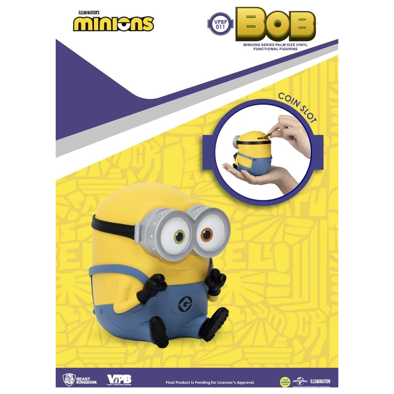 Minions Piggy Vinyl Bank Winnie Bob 10 cm product photo