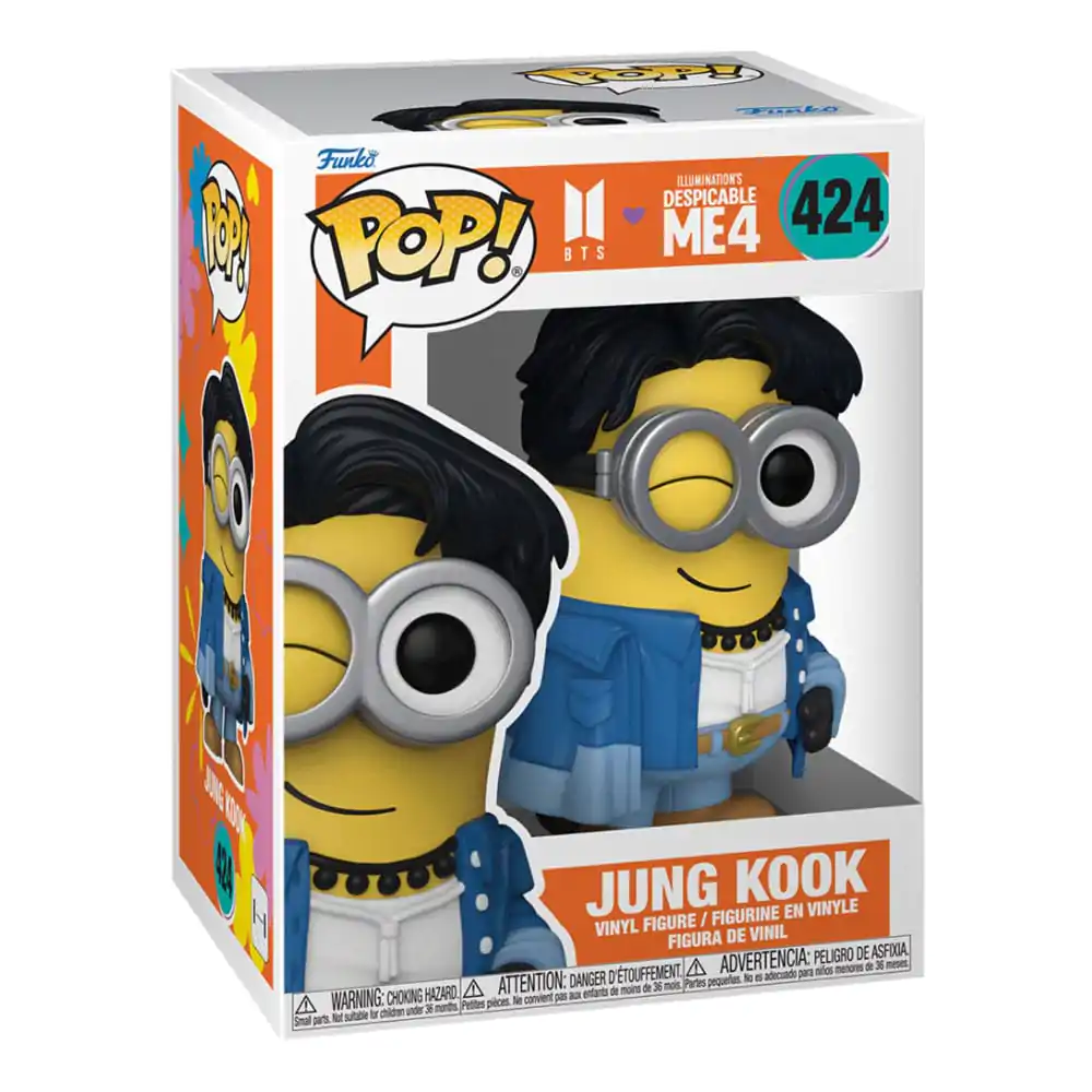 Minions x BTS Funko POP! Rocks Vinyl Figure Jung Kook 9 cm product photo