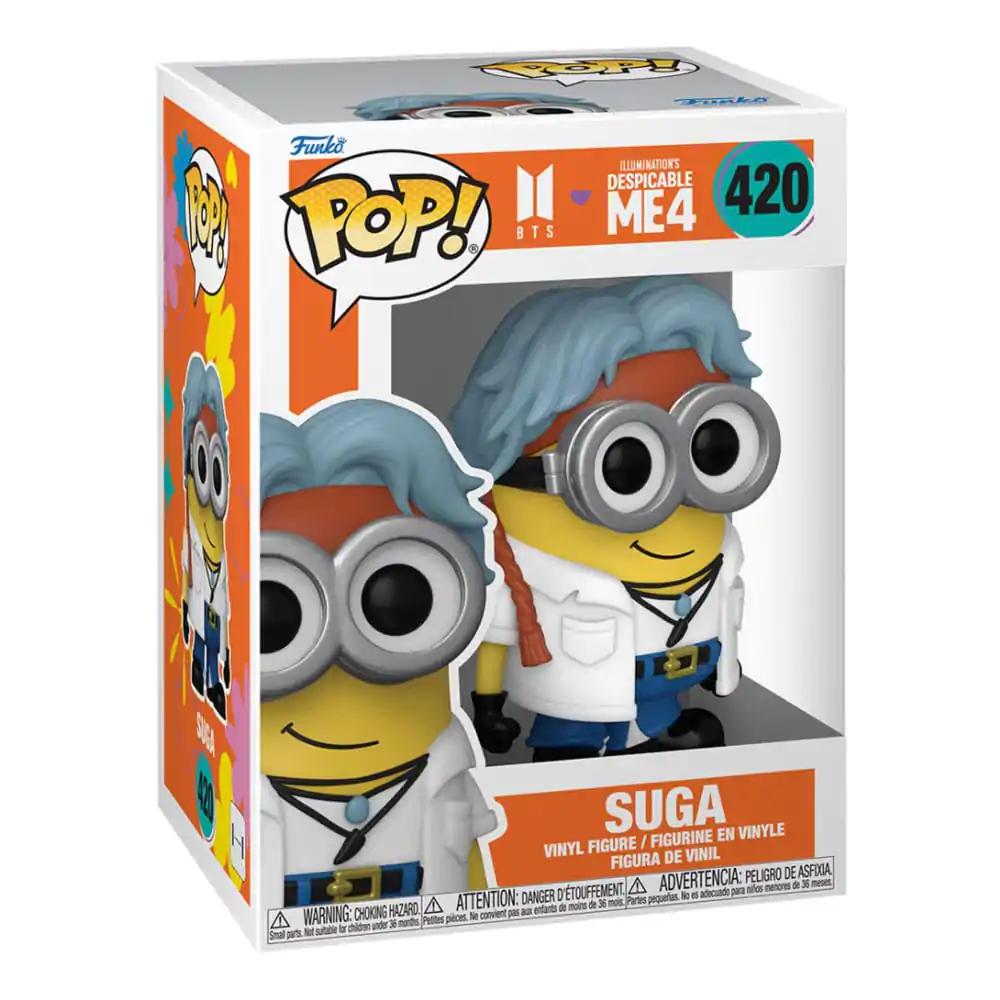 Minions x BTS Funko POP! Rocks Vinyl Figure SUGA 9 cm termékfotó