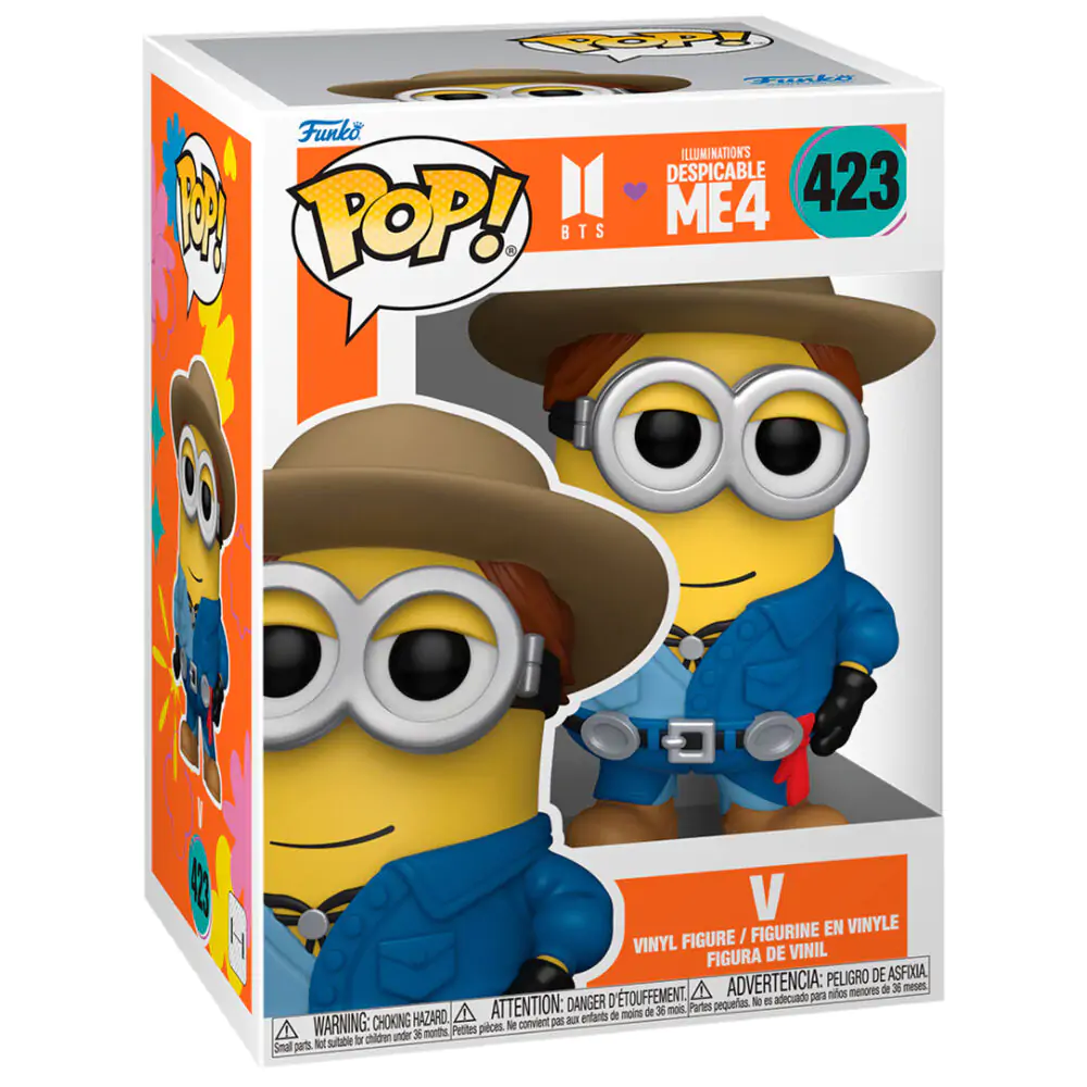 Minions x BTS Funko POP! Rocks Vinyl Figure V 9 cm product photo