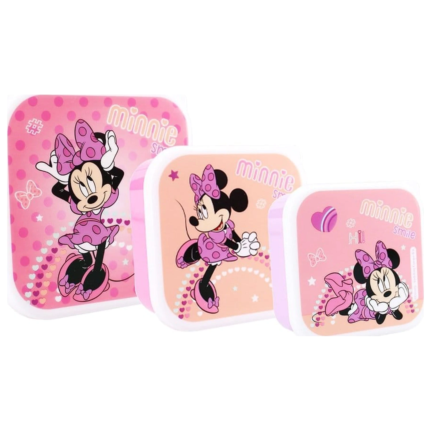 Minnie Mouse Snackbox Set Fresh Bites 12 cm product photo