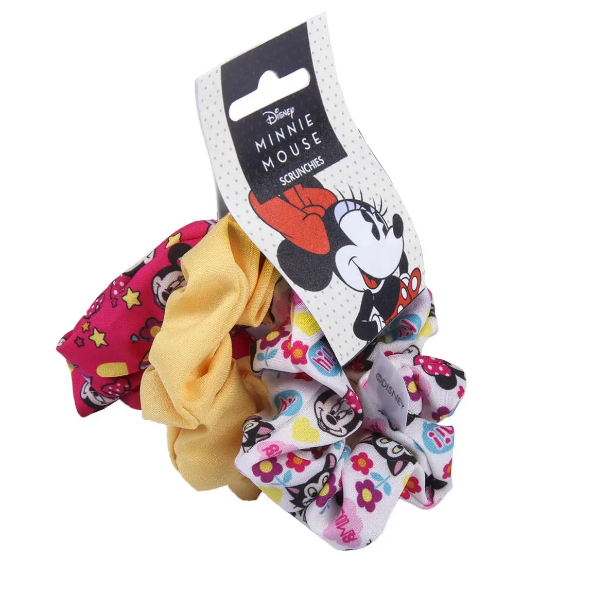 Minnie Mouse scrunchie hair ties product photo