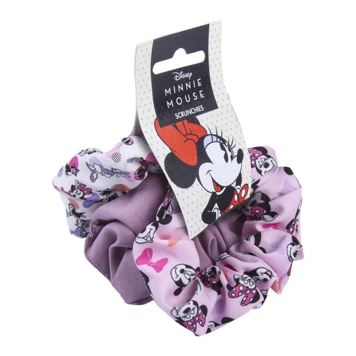 Minnie Mouse scrunchie hair ties product photo