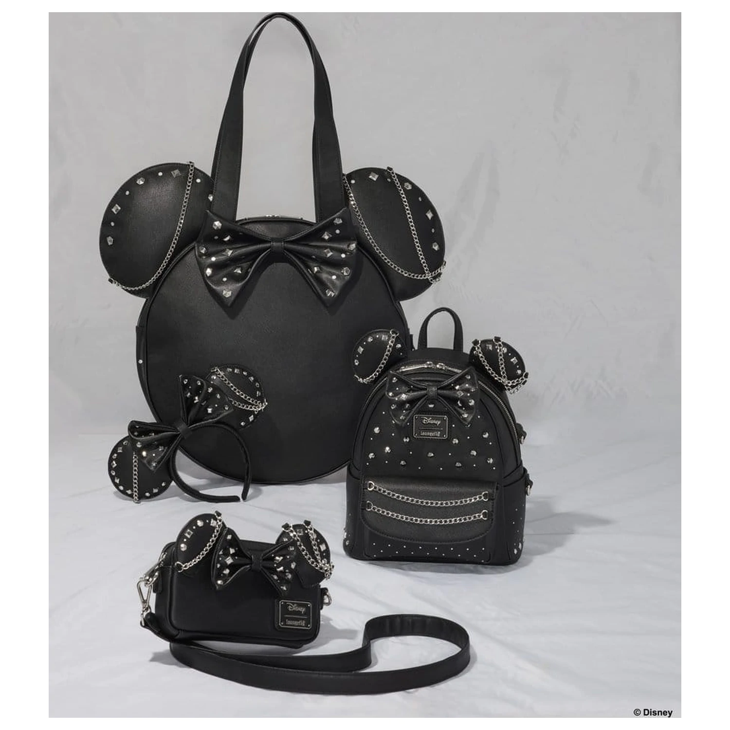 Minnie Mouse by Loungefly Sling Bag Studs & Chains product photo