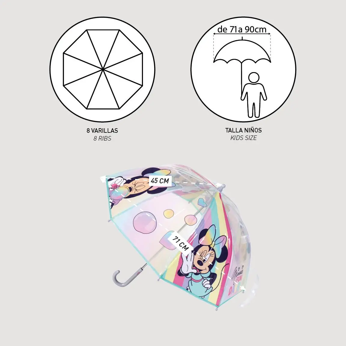 Minnie umbrella product photo