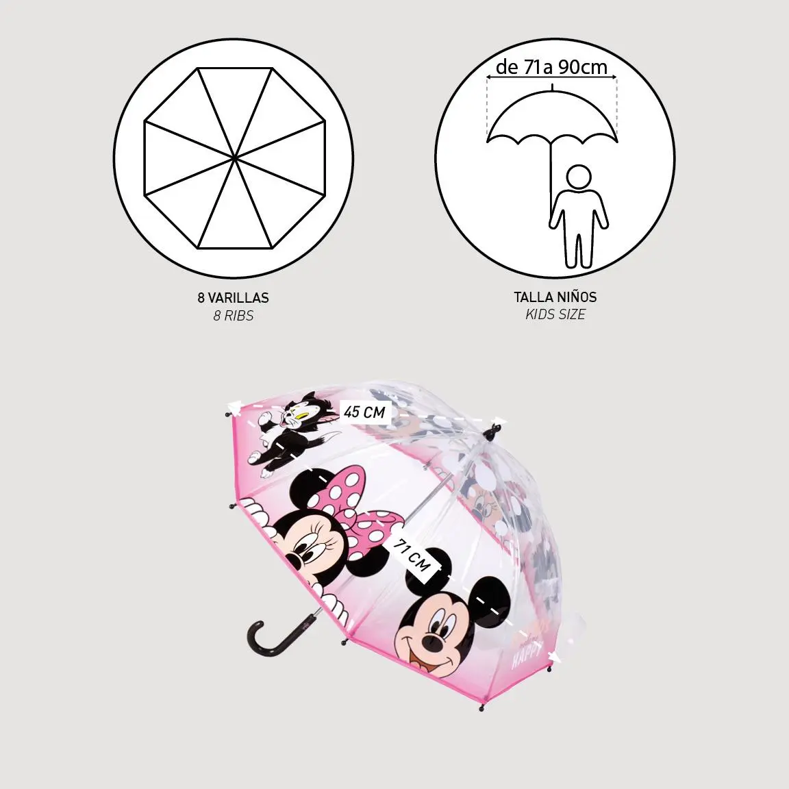 Minnie umbrella product photo