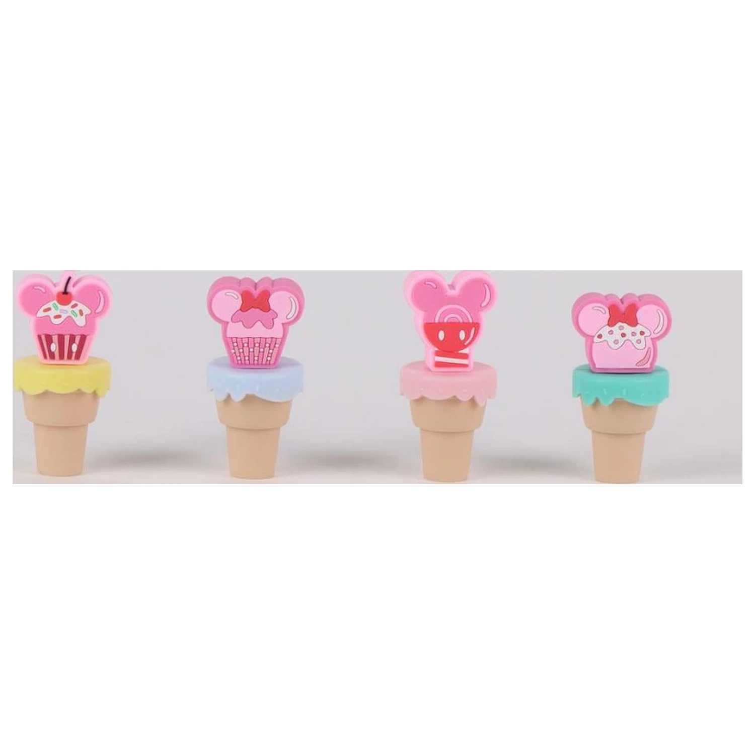 MINNIE Pack of 4 mini Highlighters Food product photo