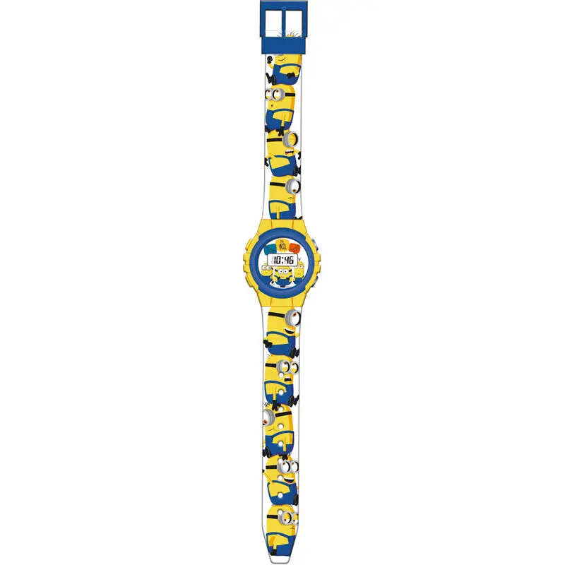 Minions digital watch product photo