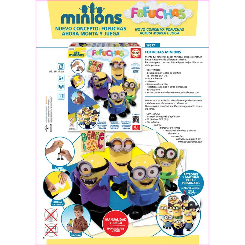 Fofuchas Minions product photo
