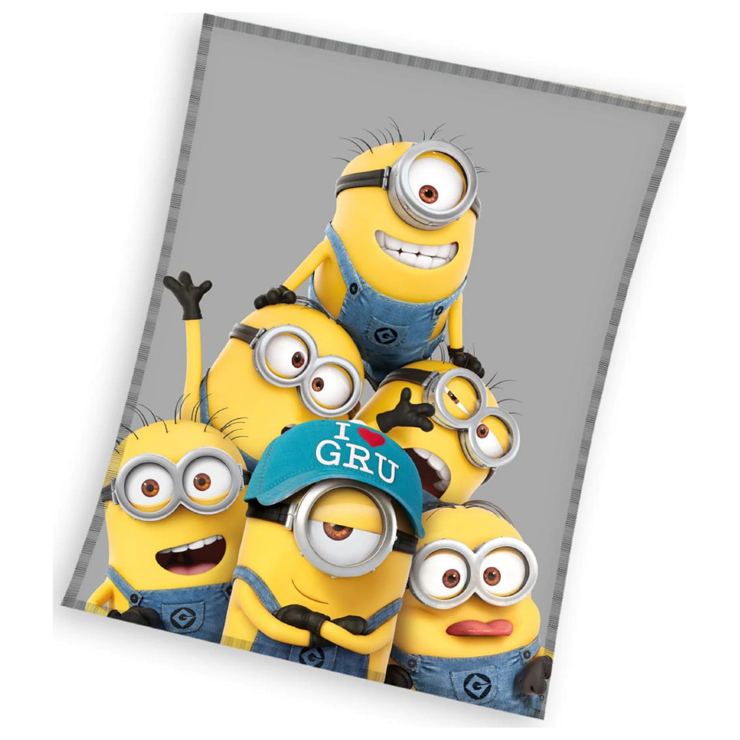 Minions Pyramid Fleece Blanket product photo