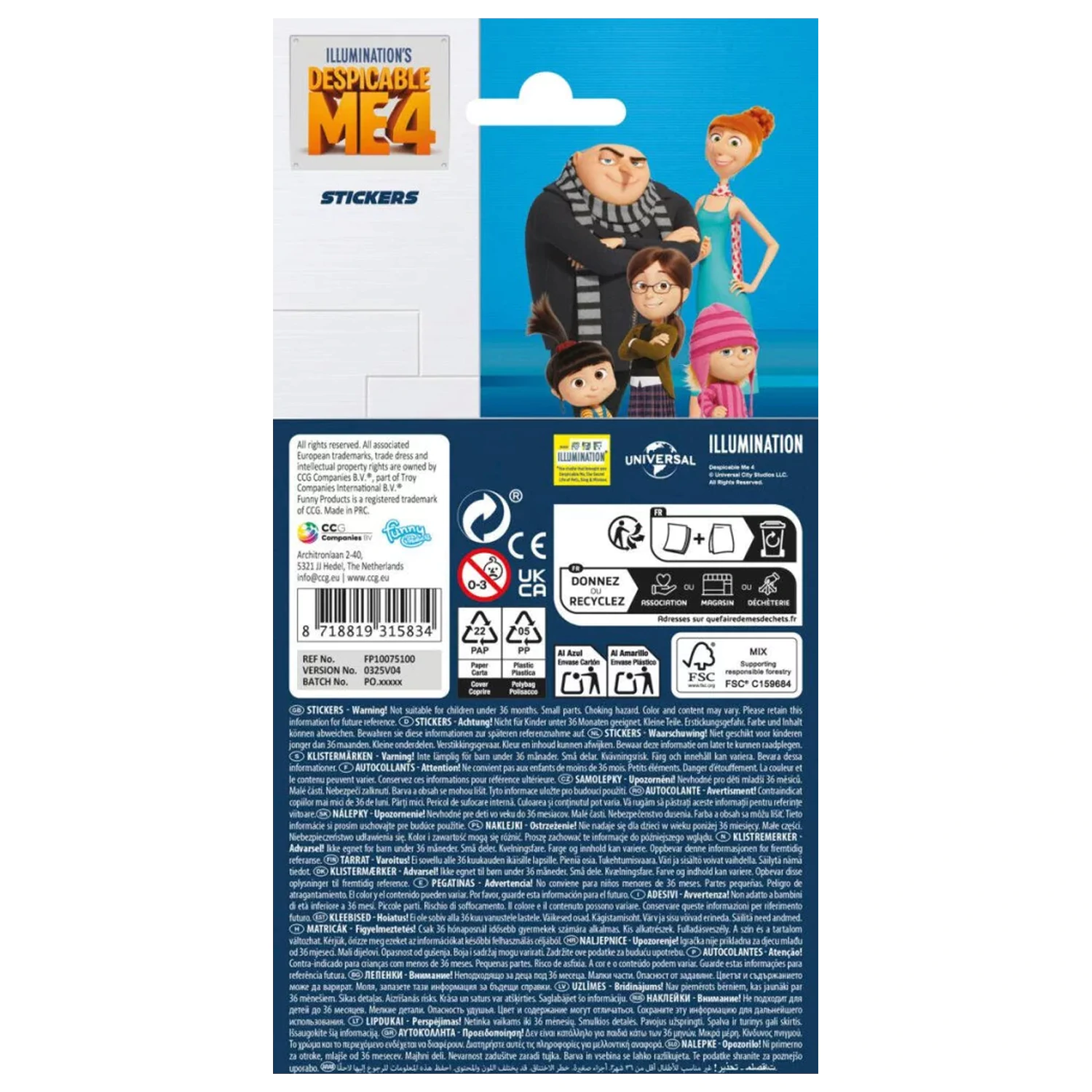 Minions Team sticker product photo