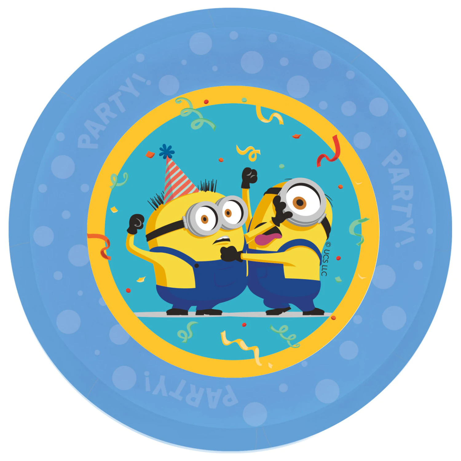 Minions The Rise of Gru micro premium plastic dinner plate 4-piece set 21 cm product photo