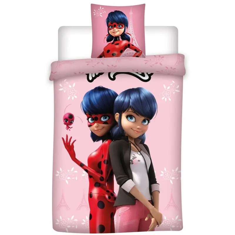 Miraculous Lady Bug microfibre duvet cover bed 90cm product photo