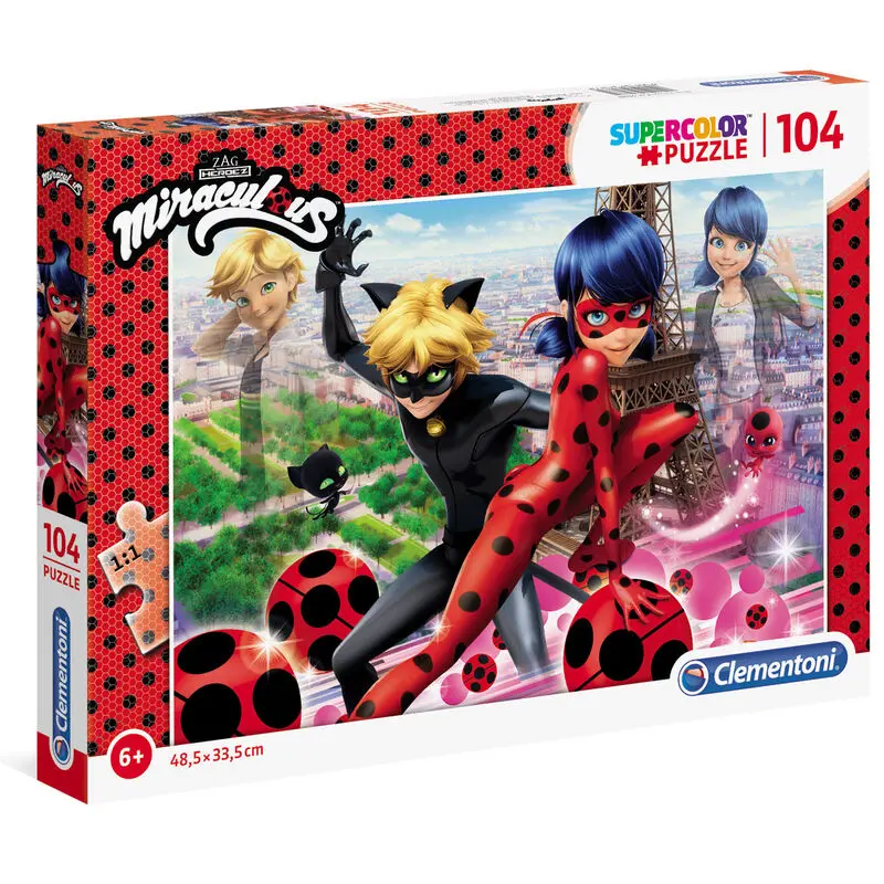 Miraculous Lady Bug puzzle 104pcs product photo