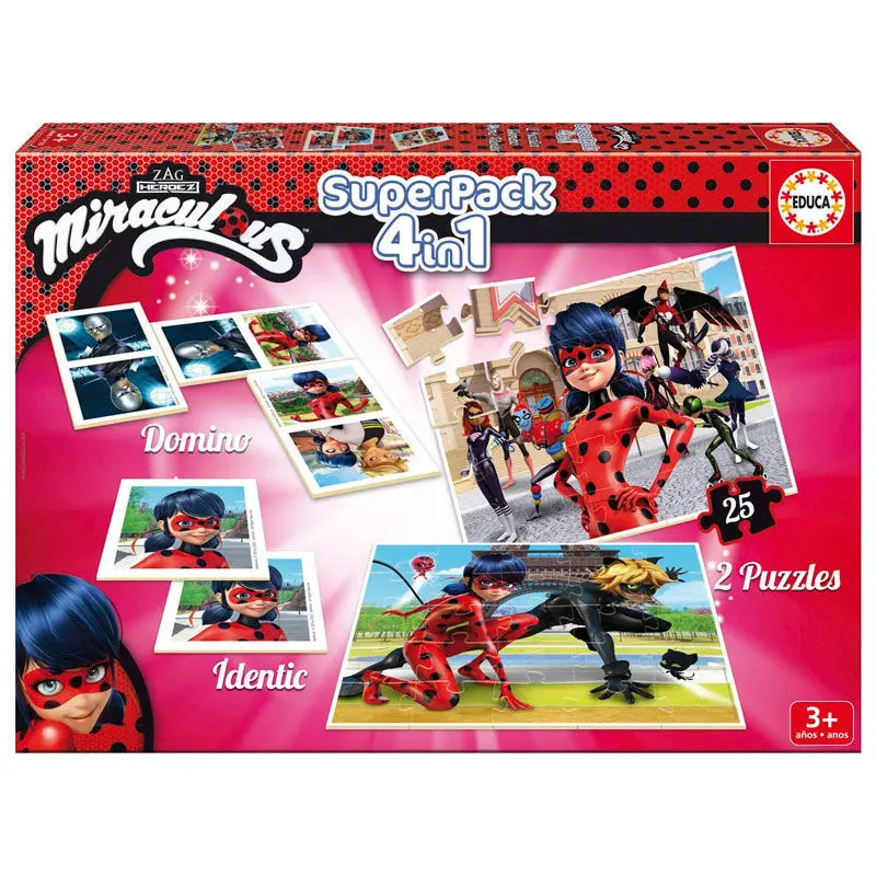 Miraculous Ladybug super pack 4 in 1 product photo