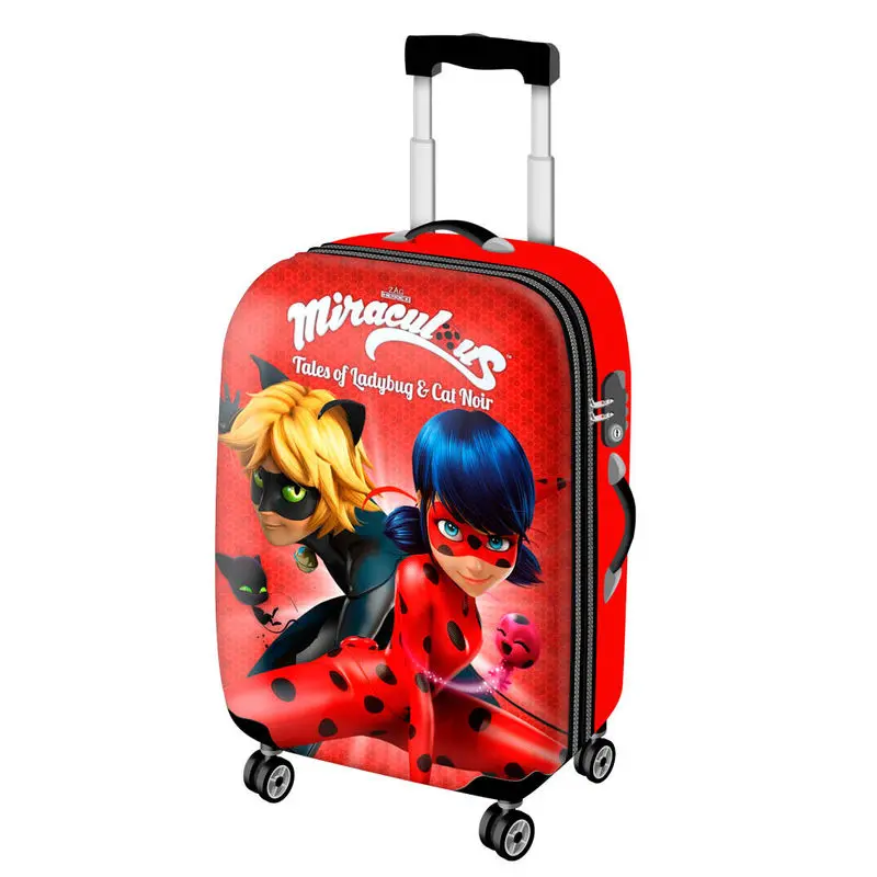 Miraculous Ladybug Defenders ABS trolley suitcase 4 wheels 49cm product photo