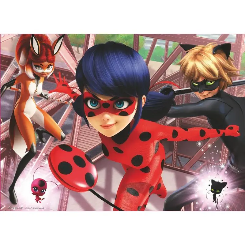 Miraculous Ladybug wooden puzzle 100pcs product photo