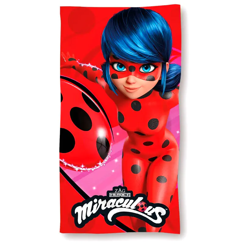 Miraculous Ladybug microfibre beach towel termékfotó