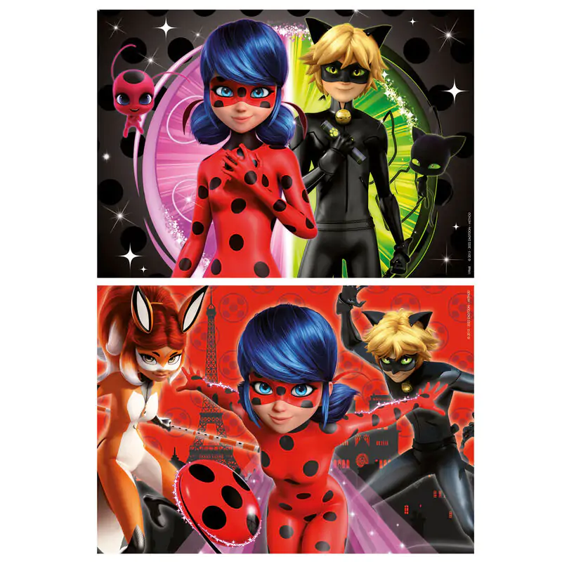 Miraculous Ladybug puzzle 2x48pcs product photo