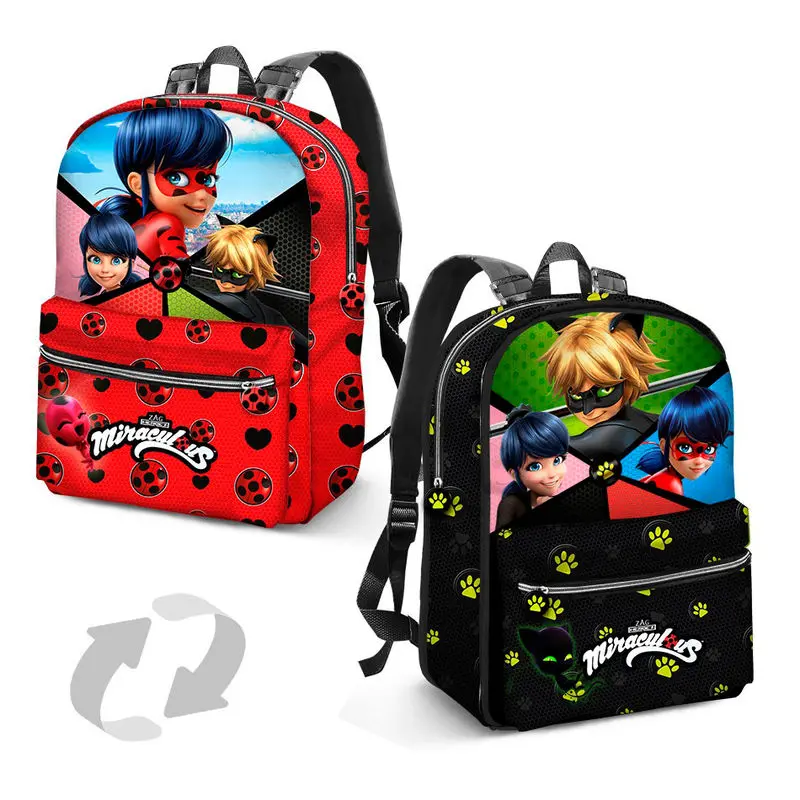 Miraculous Ladybug Split reversible backpack 31cm product photo