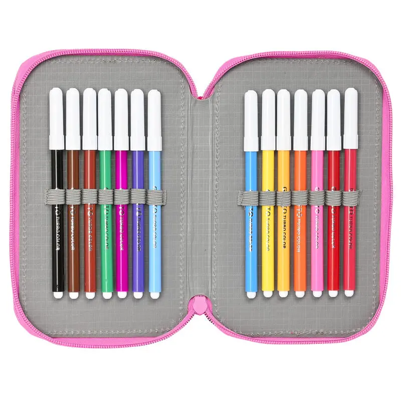 Miraculous Ladybug double pencil case 28pcs product photo