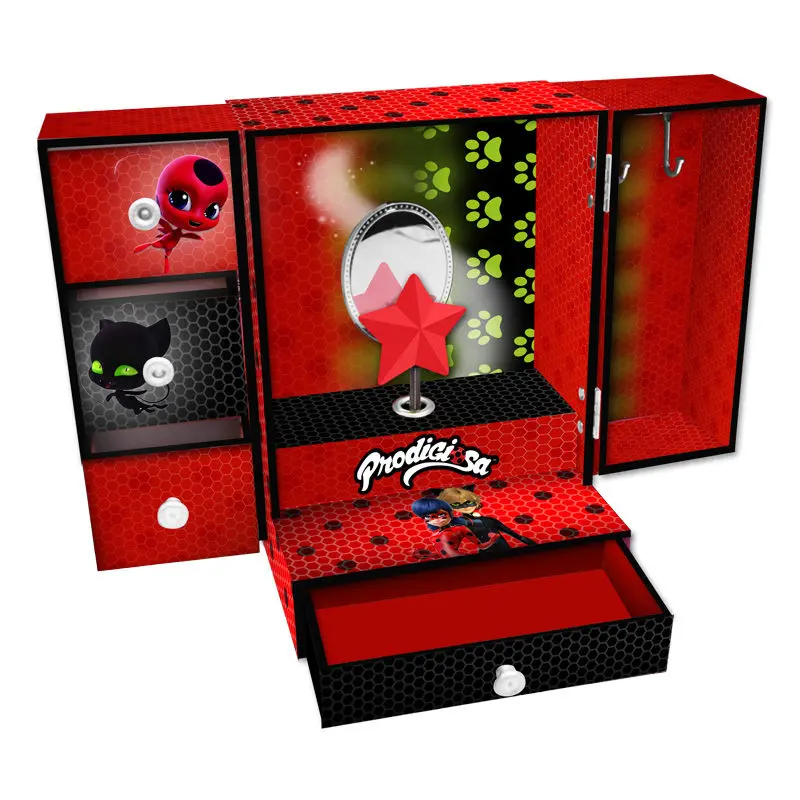 Miraculous Ladybug musical jewelry box closet product photo
