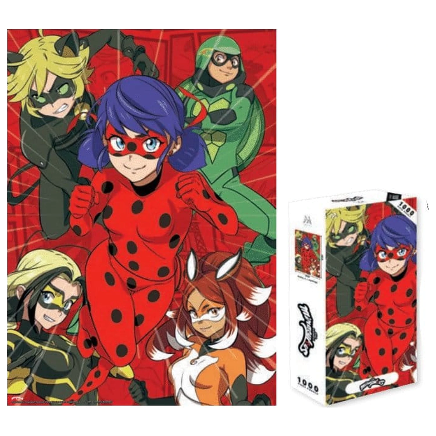 Miraculous (Manga Style) puzzle (1000 piece) product photo