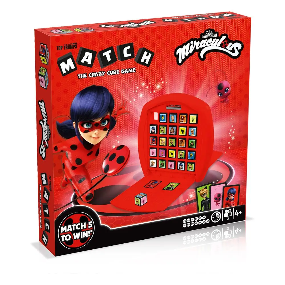 Miraculous Top Trumps Match *Multilingual* product photo