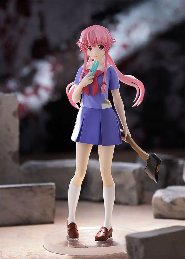 Mirai Nikki Pop Up Parade PVC Statue Yuno Gasai 17 cm termékfotó