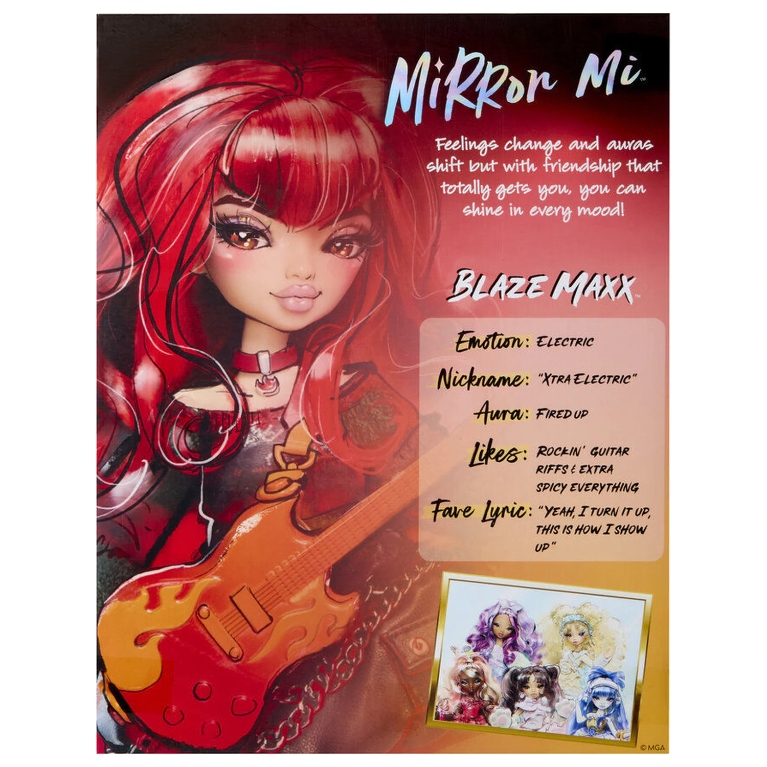 Mirror Mi Blaze Maxx Electric doll 26cm product photo