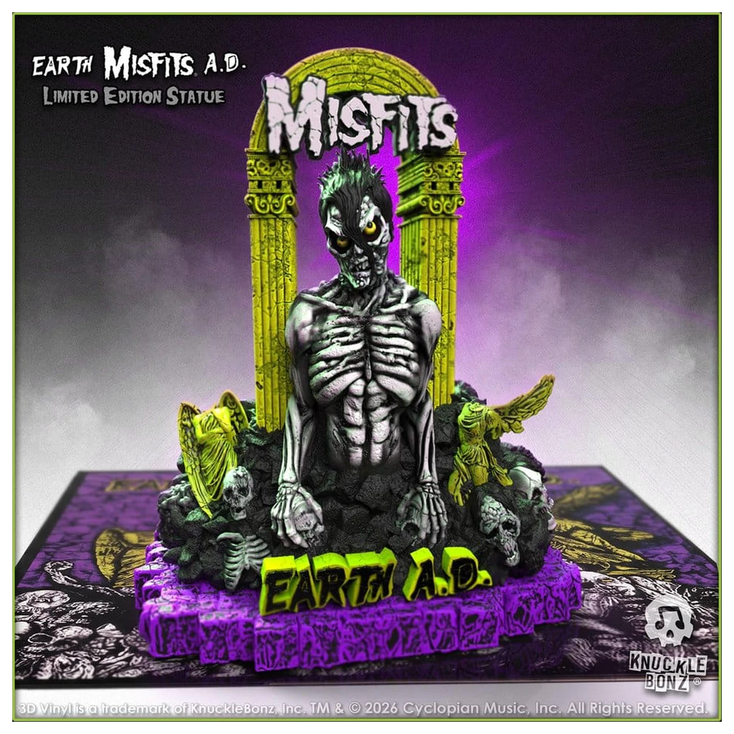Misfits 3D Vinyl Figure Earth A.D. Death Comes Ripping product photo