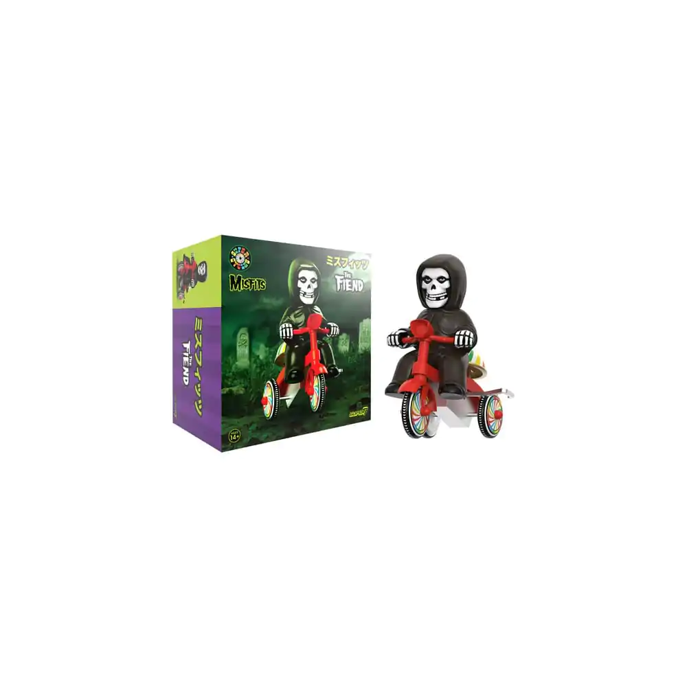 Misfits Super Cycles Action Figure (Black with Red Trike) 13 cm product photo