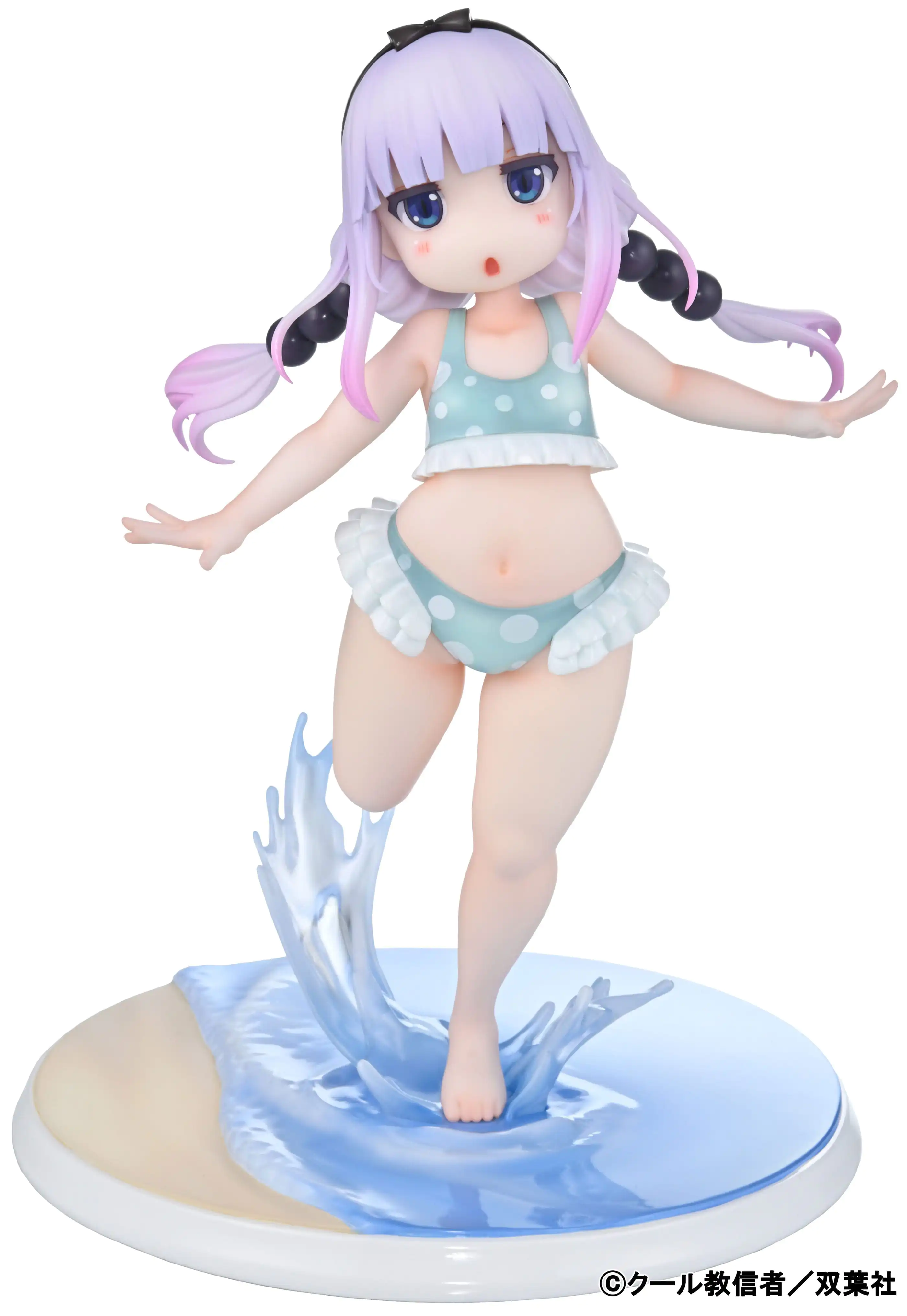 Mishiranu Joshikousei ni Kankinsareta Mangaka no Hanashi PVC Statue 1/6 Kanna Kamui Swimsuit On the Beach Ver. (re-run) 20 cm product photo