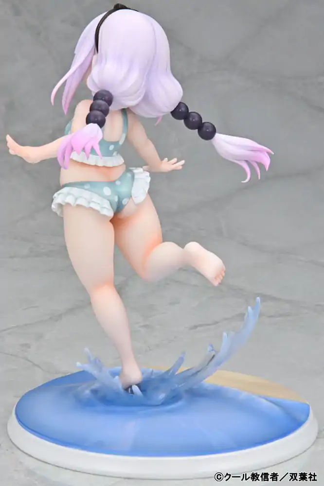 Mishiranu Joshikousei ni Kankinsareta Mangaka no Hanashi PVC Statue 1/6 Kanna Kamui Swimsuit On the Beach Ver. (re-run) 20 cm product photo