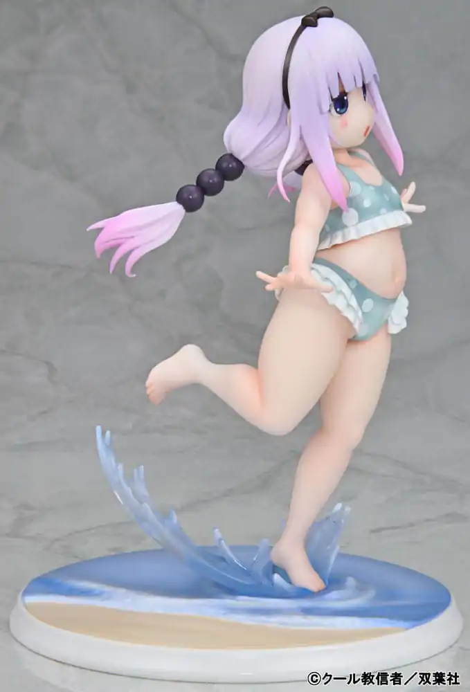 Mishiranu Joshikousei ni Kankinsareta Mangaka no Hanashi PVC Statue 1/6 Kanna Kamui Swimsuit On the Beach Ver. (re-run) 20 cm product photo