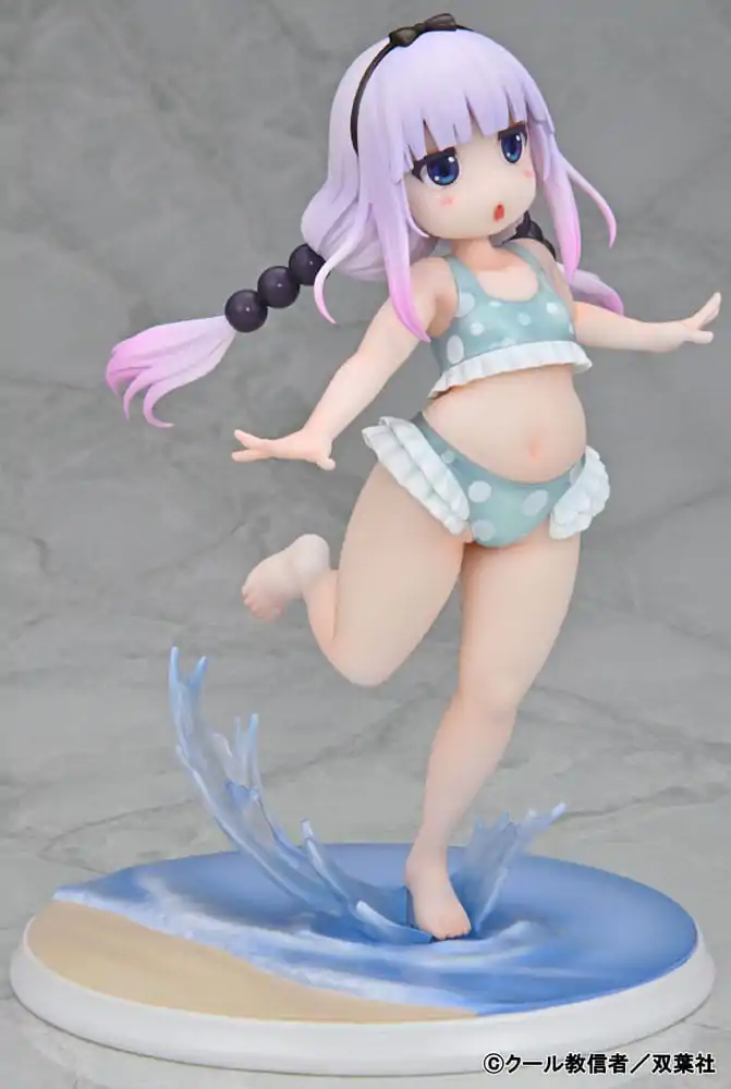 Mishiranu Joshikousei ni Kankinsareta Mangaka no Hanashi PVC Statue 1/6 Kanna Kamui Swimsuit On the Beach Ver. (re-run) 20 cm product photo