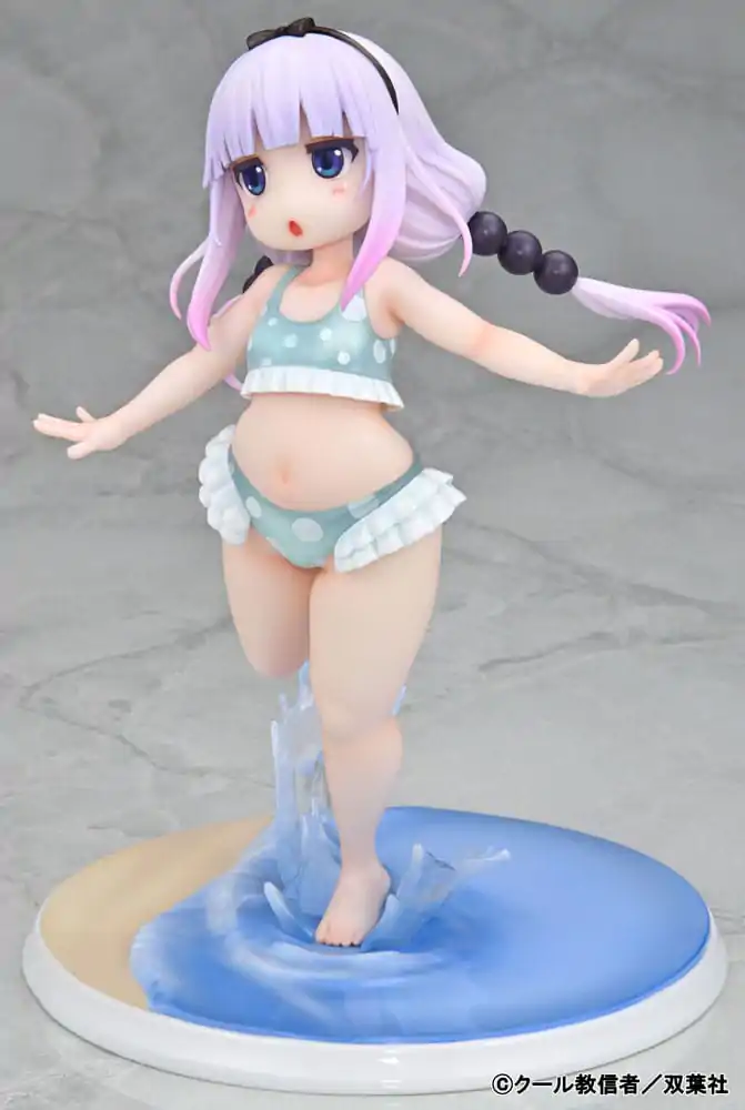 Mishiranu Joshikousei ni Kankinsareta Mangaka no Hanashi PVC Statue 1/6 Kanna Kamui Swimsuit On the Beach Ver. (re-run) 20 cm product photo