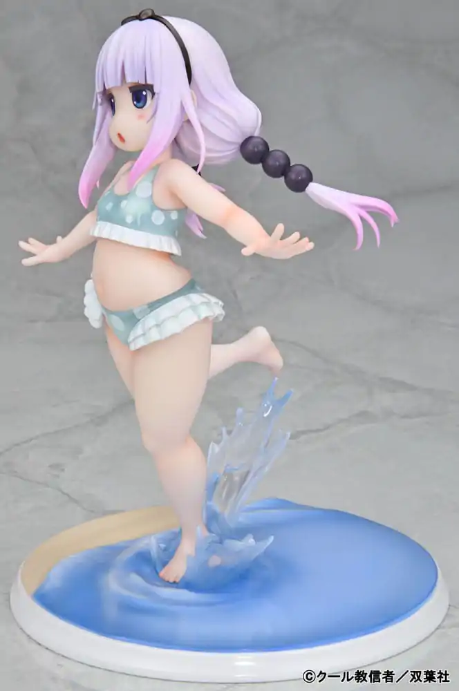 Mishiranu Joshikousei ni Kankinsareta Mangaka no Hanashi PVC Statue 1/6 Kanna Kamui Swimsuit On the Beach Ver. (re-run) 20 cm product photo