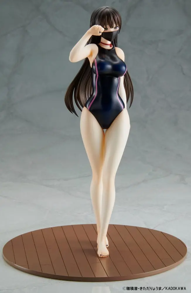 Mishiranu Joshikousei ni Kankinsareta Mangaka no Hanashi PVC Statue 1/6 Konata Competitive Swimsuit & Cat Lingerie Costume Set 26 cm product photo