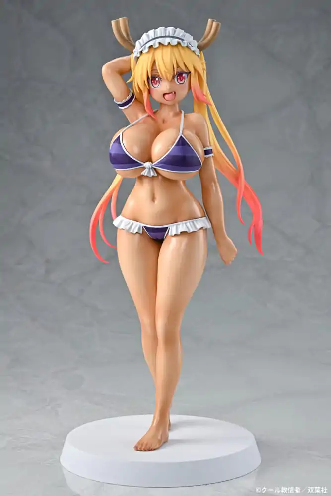 Miss Kobayashi&#039;s Dragon Maid PVC Statue 1/7 Tohru Bikini Style Suntan Ver. 26 cm product photo