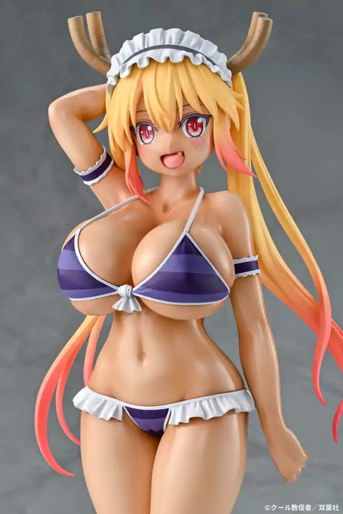 Miss Kobayashi&#039;s Dragon Maid PVC Statue 1/7 Tohru Bikini Style Suntan Ver. 26 cm product photo