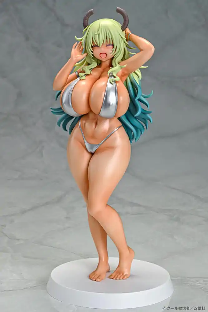 Miss Kobayashi's Dragon Maid PVC Statue 1/7 Lucoa Bikini Style Suntan Ver. 26 cm termékfotó