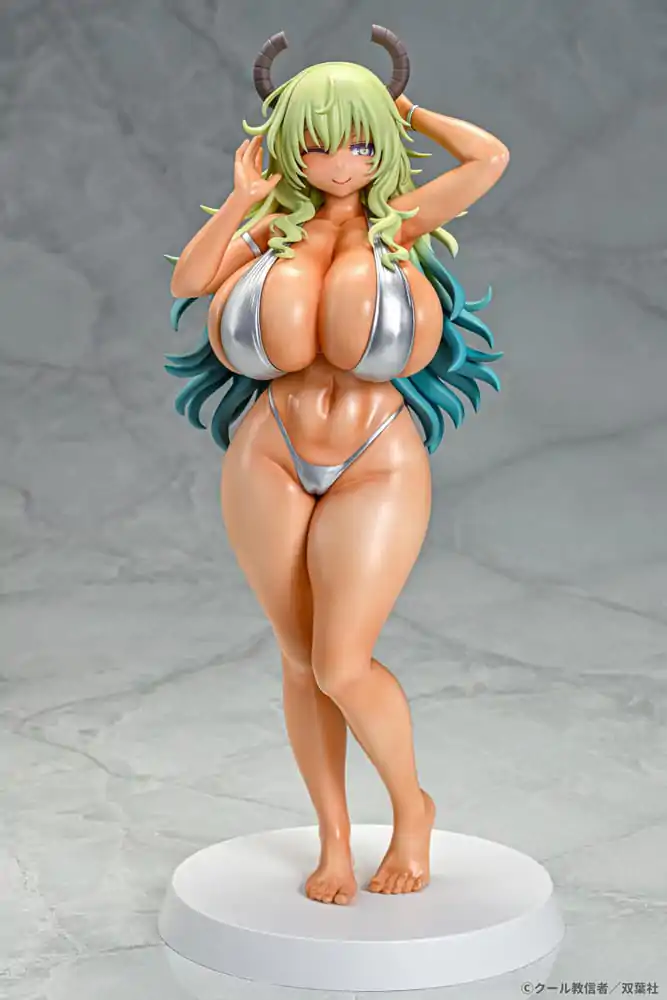 Miss Kobayashi's Dragon Maid PVC Statue 1/7 Lucoa Bikini Style Suntan Ver. 26 cm termékfotó